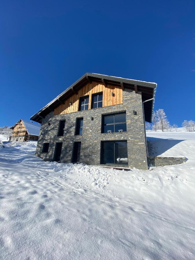 Chalet Confidentiel Valmorel - Chalet De Haut De Gamme 4 Etoiles 12 Personnes Doucy Ngoại thất bức ảnh